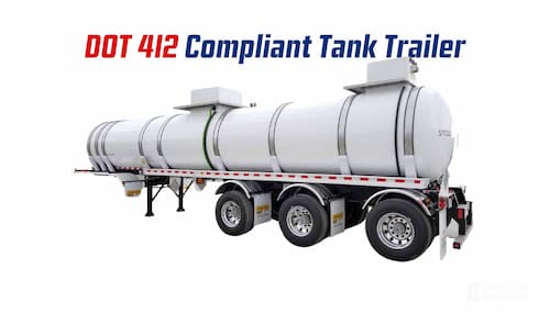 DOT 412: Corrosive Material Tankers