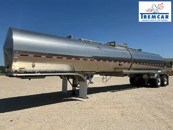 2025 Tremcar Chemical / Acid Tank Trailer | 7000 Gallons | Stainless Steel | DOT 407