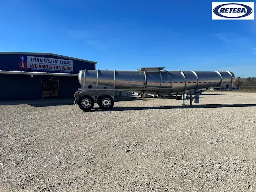 Retesa 5600 Gallon 30 Double Conical Non Code Tank Trailer